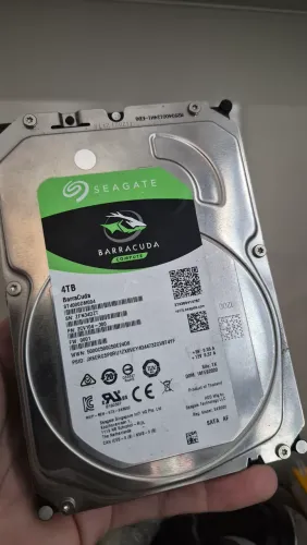 HD 4TB Seagate saúde 100%