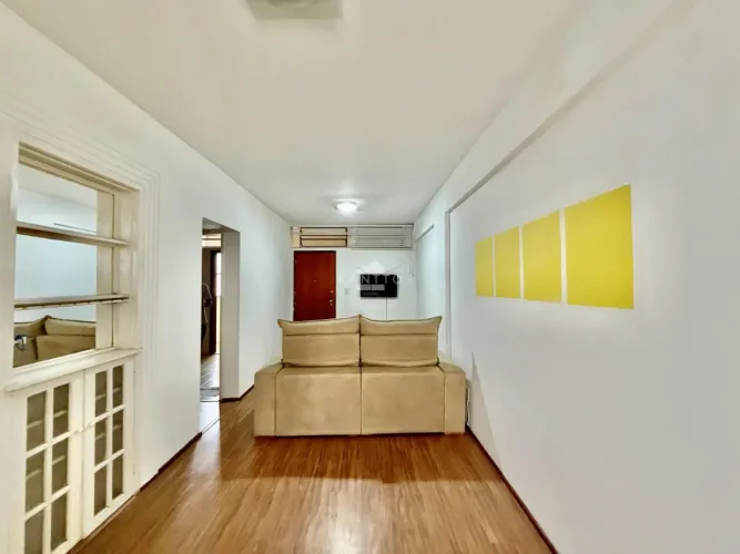 Apartamento quarto e sala, 58 m2, centro, Juiz de Fora
