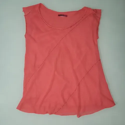 Blusa rosa plus size - Usada