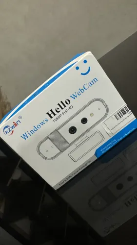 Webcam KZWIN Windows Hello 1080P Full HD - Reconhecimento Facial