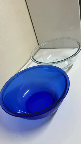 Saladeira de vidro