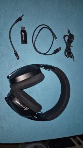 Headset Gamer Attack Shark L90 RGB Drivers 50mm