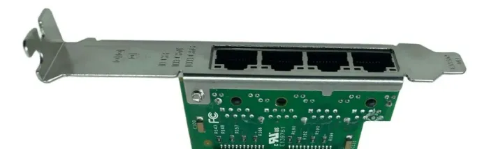Placa De Rede 4 Portas Giga Pcie I350-t4 Intel PRO E69268 (B) comp Servidor Dell Lenovo Hp