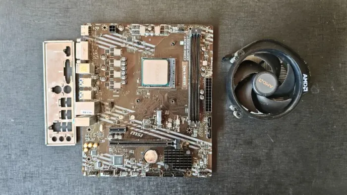 Ryzen 5 4500 + Placa mãe MSI A520m-A PRO