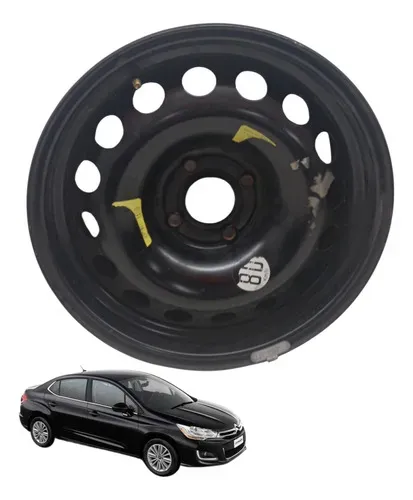 Roda Aro 16 Estepe Citroen C4 Lounge 1.6 2014 2015 2016