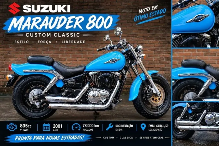 Suzuki Marauder 805cc