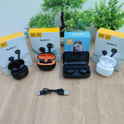 Fones de ouvido Bluetooth novo na caixa
