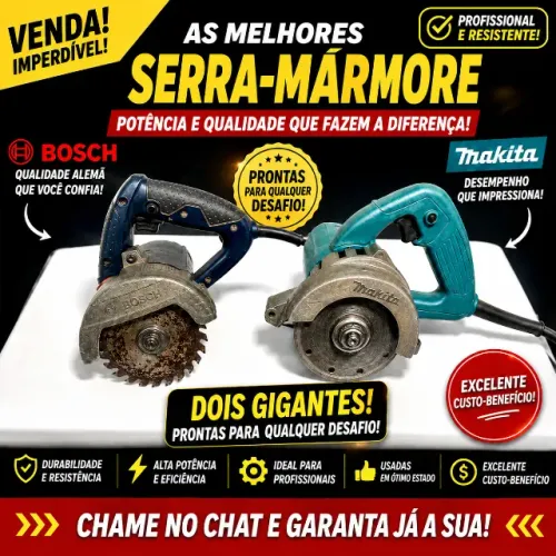 Serra-mármore makita profissional