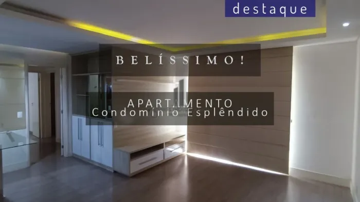 APARTAMENTO PARA LOCAÇÃO NO CONDOMÍNIO ESPLENDIDO VILA GUARANI JUNDIAÍ