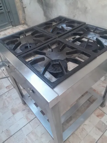Fogão industrial inox