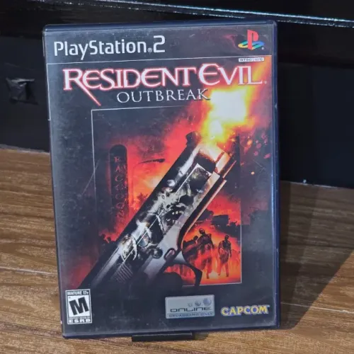 Jogo Resident Evil Outbreak PS2 Original Americano