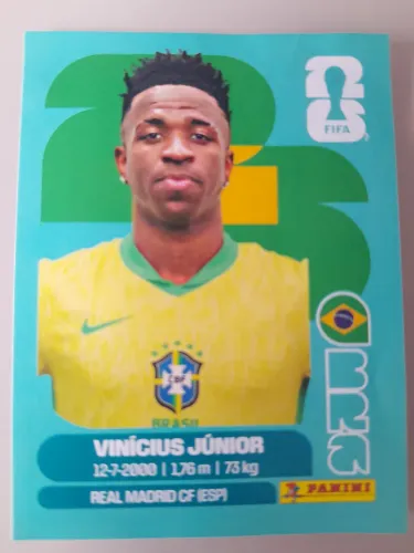 Figurinha Brasil VINI Jr. BRA 14