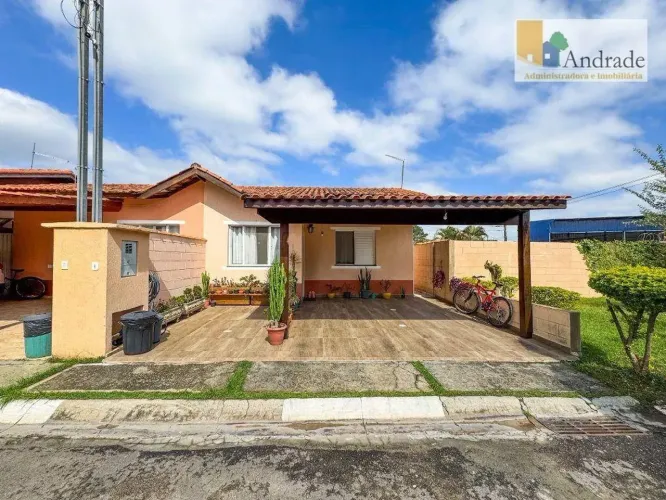 Casa com 2 dormitórios à venda, 90 m² por R$ 385.000 - Vargem Grande Paulista - Condomínio