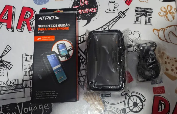 Suporte de guidão do bike para celular