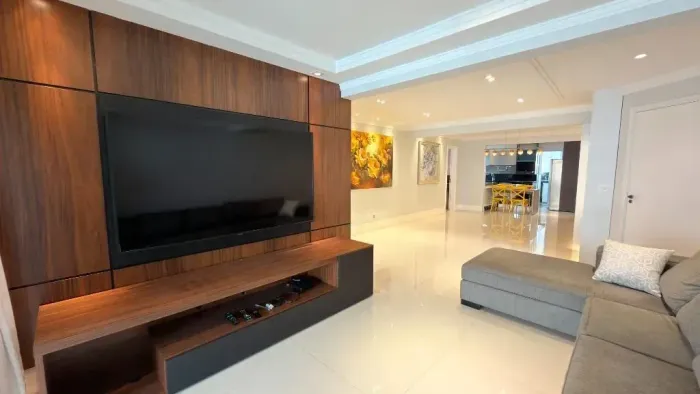 Apartamento alto padrão para locação, mobiliado, Chácara Inglesa, 203 m², 3 dorms, 2 suite