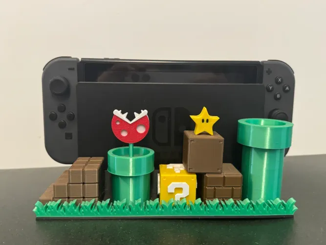 Nintendo Switch 1 - com vários acessórios