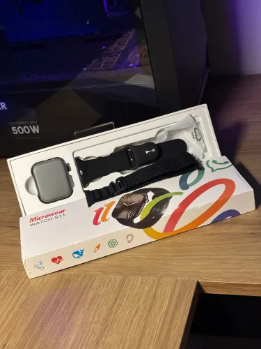 Smartwatch série 11 com função de responder WhatsApp