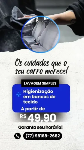 HIGIENIZAÇÃO EM BANCO DE TECIDO AUTOMOTIVO