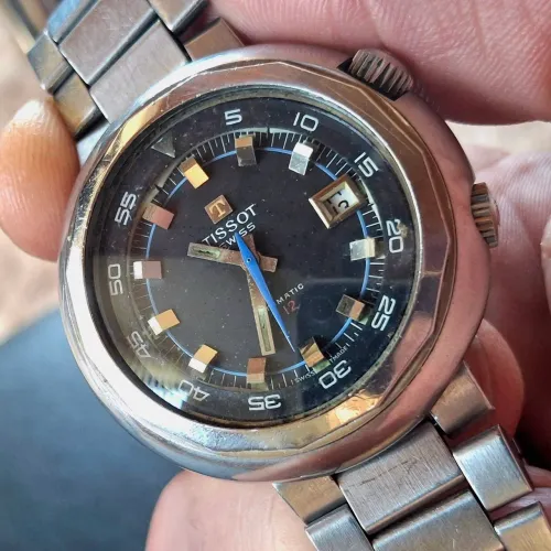 TISSOT T12 AUTOMATIC COMPRESSOR VINTAGE - DIVER ANOS 70