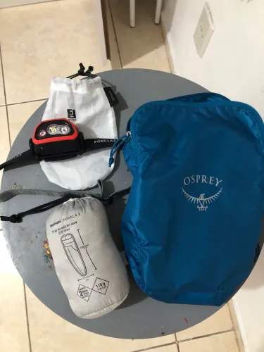 Kit trekking / camping / viagem 