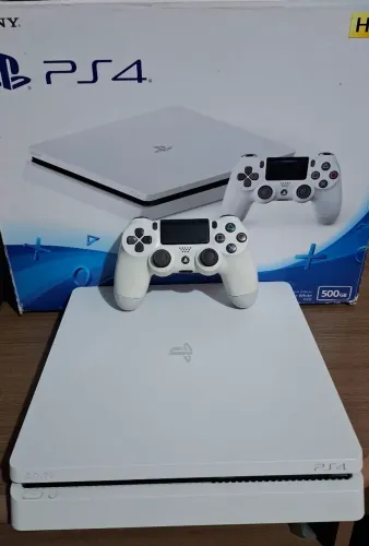 Ps4 Slim Branco 500 Gb