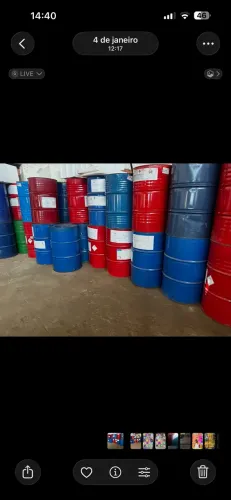 Tornais de 200L de ferro
