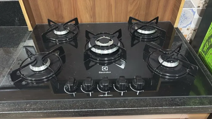 Cooktop 5 bocas Eletrolux Bivolt