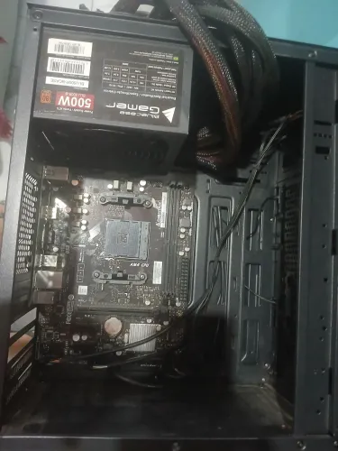 Placa mãe a320 DDR4 + Gabinete + Fonte(Conserto)