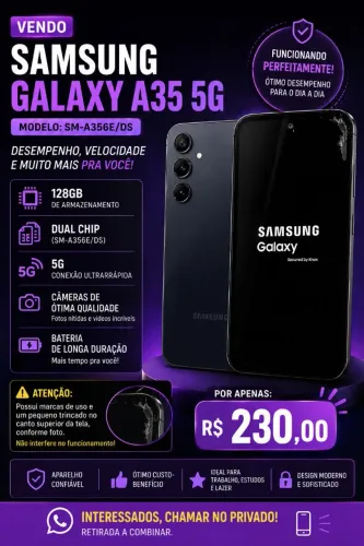 Celular Samsung Galaxy a 35
