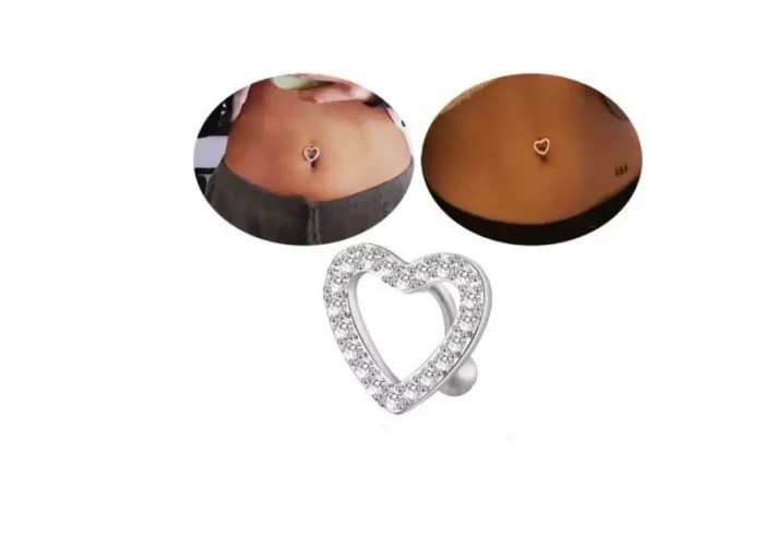 Piercing coração 
