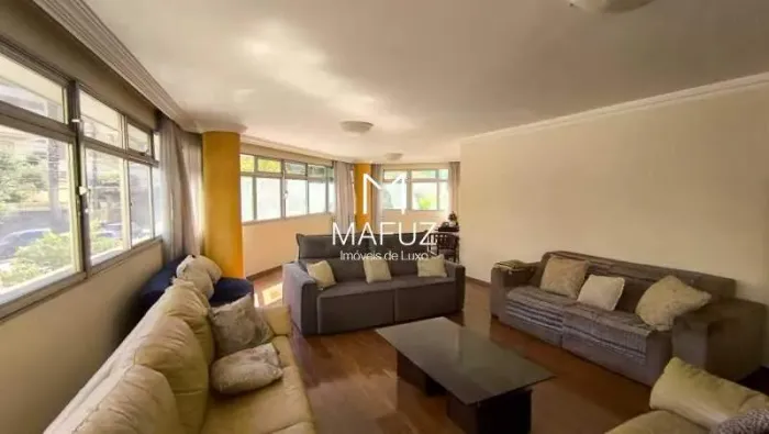 Apartamento à venda, 4 quartos, 1 suíte, 2 vagas, Lourdes - Belo Horizonte/MG