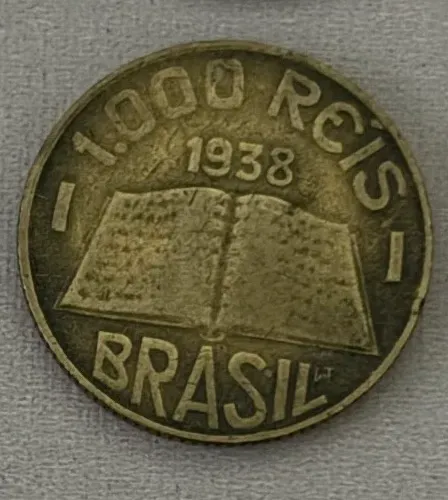 Moeda 1000 Reis - 1938