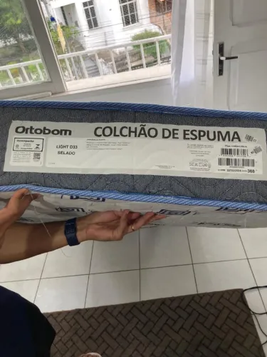 ORTOBOM COLCHÃO DE ESPUMA LIGHT D33 SELADO