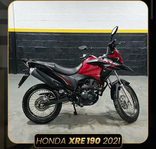 Honda XRE 190 2021 segundo dono