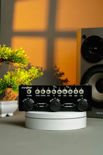 Pedal M-VAVE CUBE BABY (Cuvave) + Brinde: Tampas Santo Angelo e Cabo 90 Graus