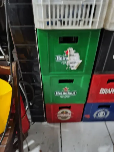 Engradados de cerveja completo 