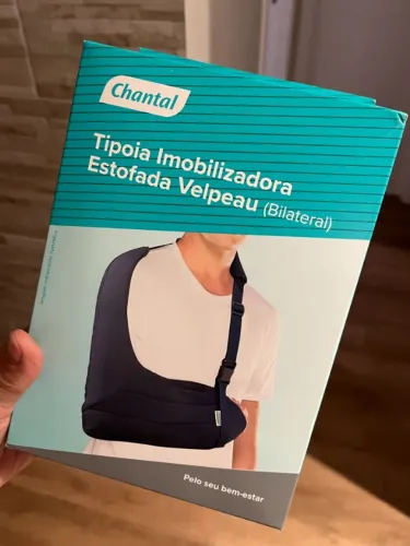 Tipoia Imobilizadora Estofada Velpeau Bilateral azul G