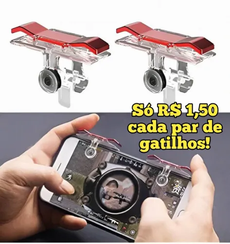 Lote de gatilhos / controle para celular - Preço de atacado / revenda