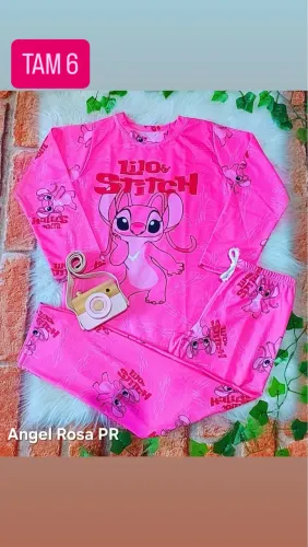 Pijama infantil de Personagem 