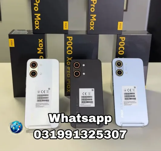 Poco X8 Pro Max Xiaomi 8500 mAh Novo Lacrado com Garantia, Frete Grátis, Brindes