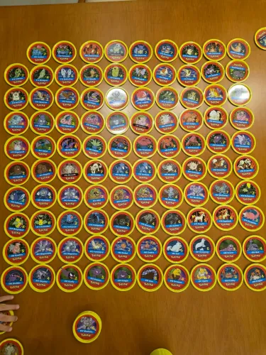 Tazos Pokemon Estrela Anos 2000