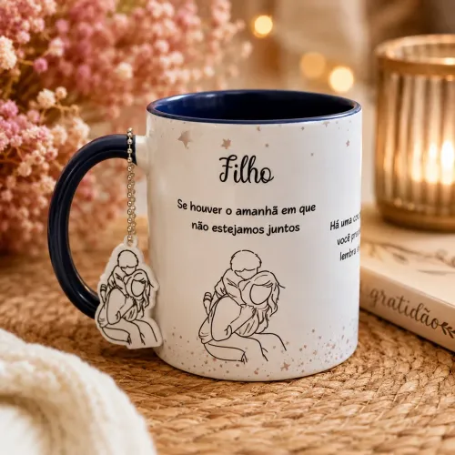 Caneca com mensagem para Filho