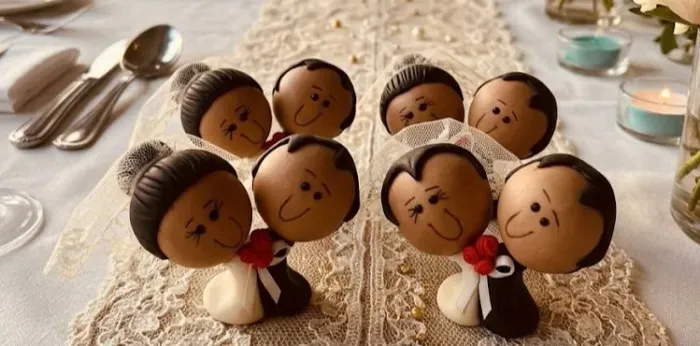 Noivinhos de Biscuit