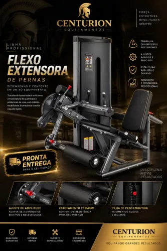 CADEIRA FLEXO-EXTENSORA profissional