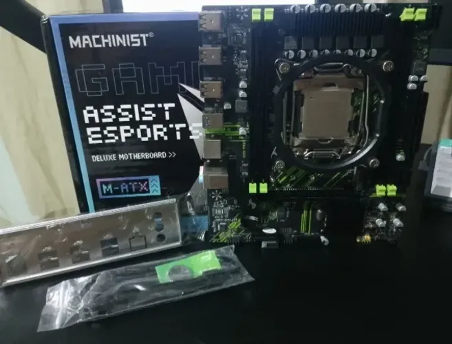 Kit Xeon x99 2680v4 14 Nucleos/28 T + Placa Mãe Machinist PR9 c/TPM2.0. LEIA!