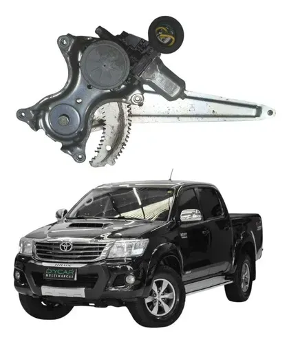 Máquina Vidro Porta Traseira Esquerda Toyota Hillux 2013