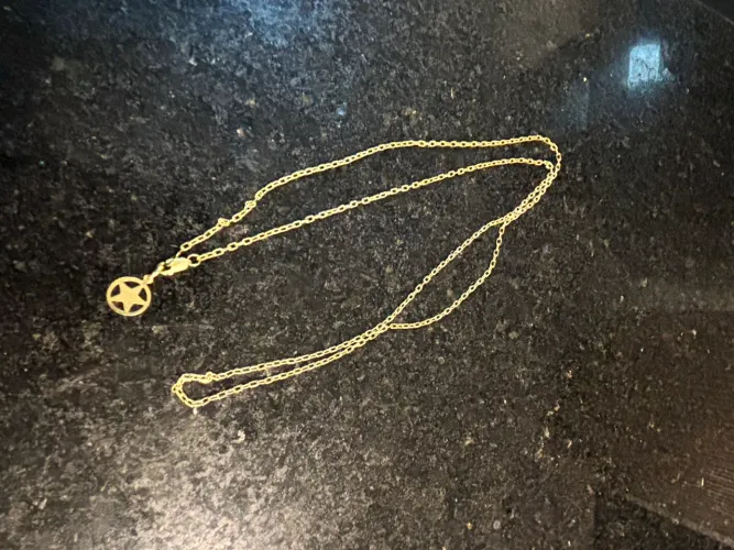 Corrente Cartier ouro 18k