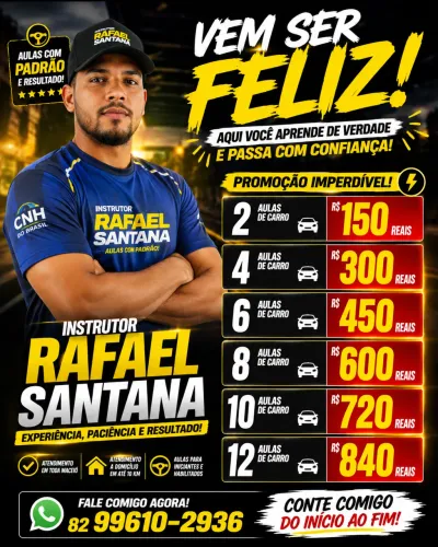 Instrutor Rafael Santana