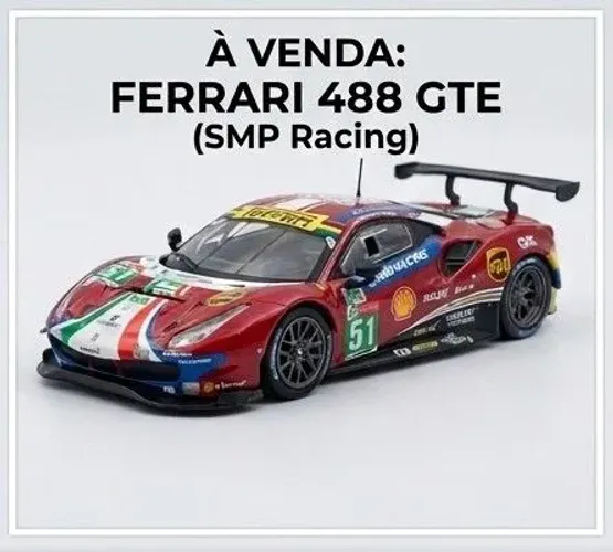 1/64 Ferrari 488<br>?Informações do modelo e Ferrari fabricação:<br>?1/64 Ferrari 488 GTE (2018)
