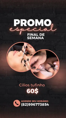 Cílios tufinho